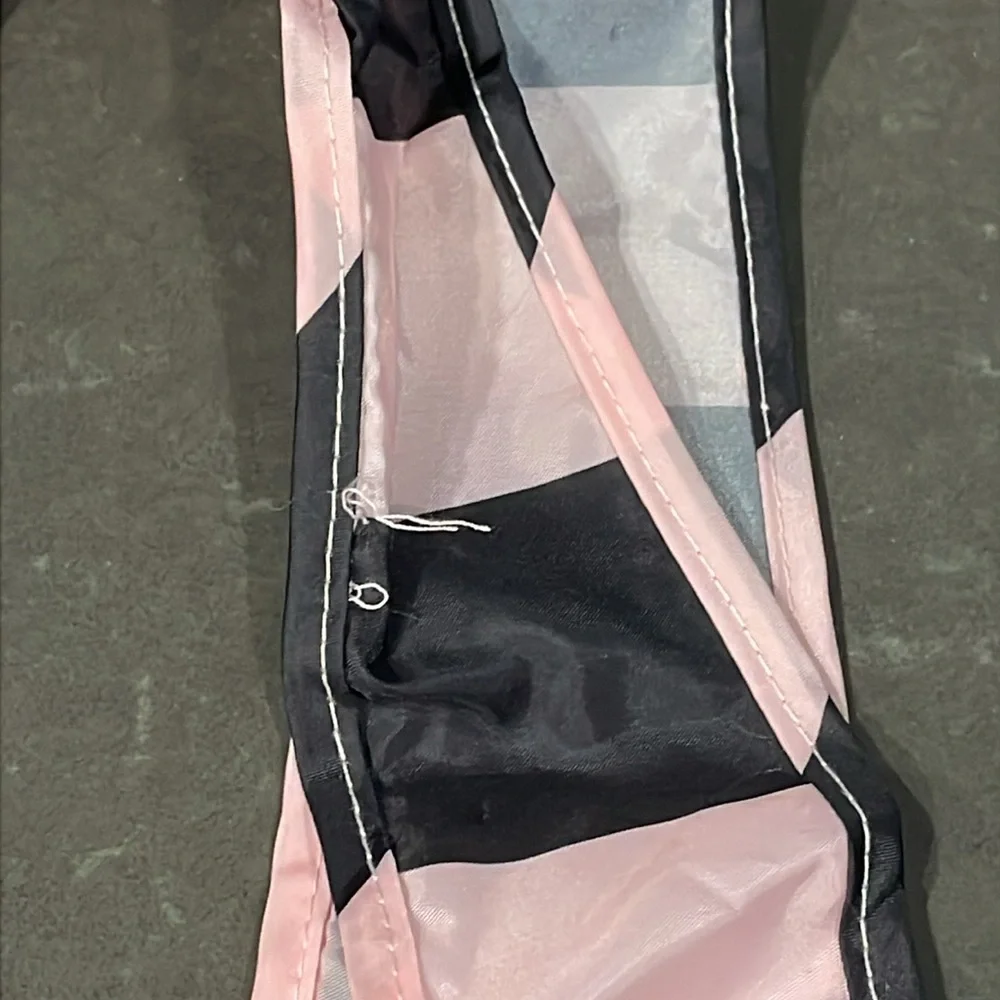 Victoria’s Secret Striped Packable Foldable Tote Bag - Picture 11 of 11